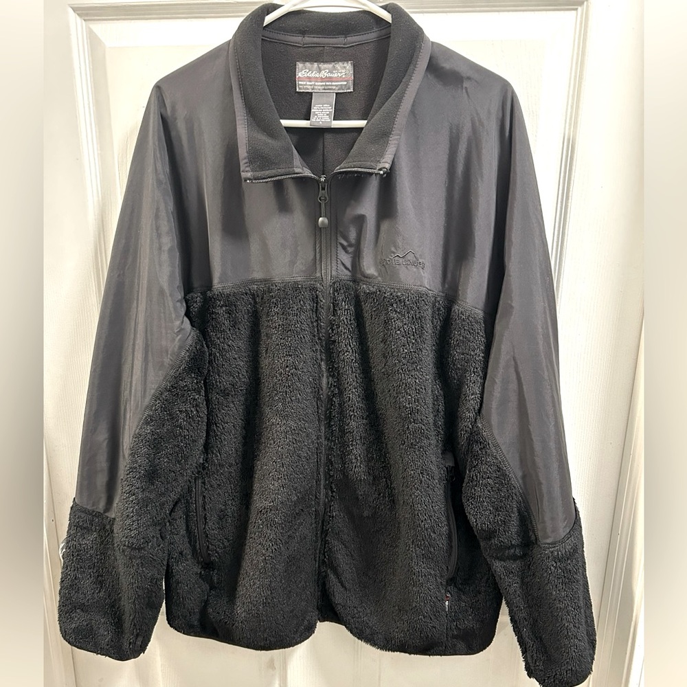Eddie Bauer | Ultra Soft Sherpa Fleece Zip-Up | Men’s Large